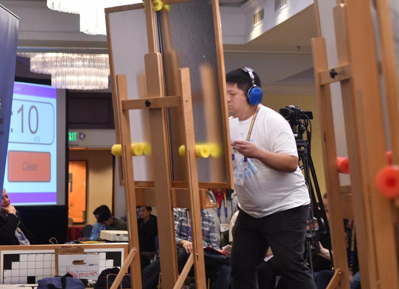 Jason Focusing Among Distractions